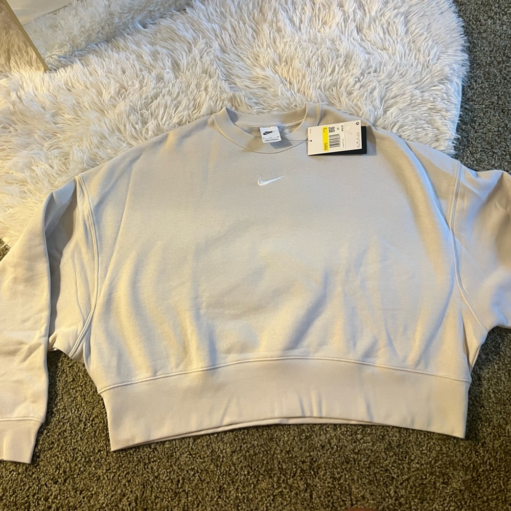 Nike cream Sweatshirt